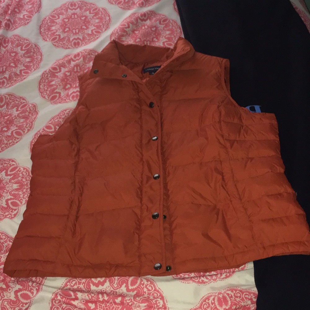 Lands End puffer vest